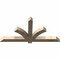 Ekena Millwork Redmond Rough Sawn Timber Gable Bracket, Douglas Fir, 60"W x 30"H x 4"D x 4"F, 12/12 Pitch GBW060X30X0404RED00RDF - alternate 2